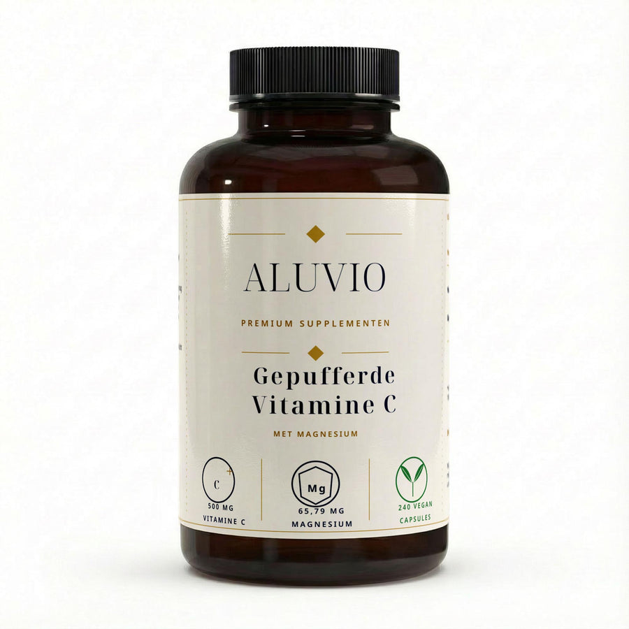 Gebufferde Vitamine C 500 mg + Magnesium – 240 capsules