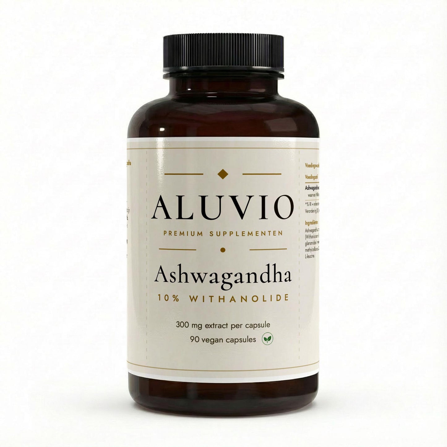 Ashwagandha 10% withanoliden – 90 vegan capsules