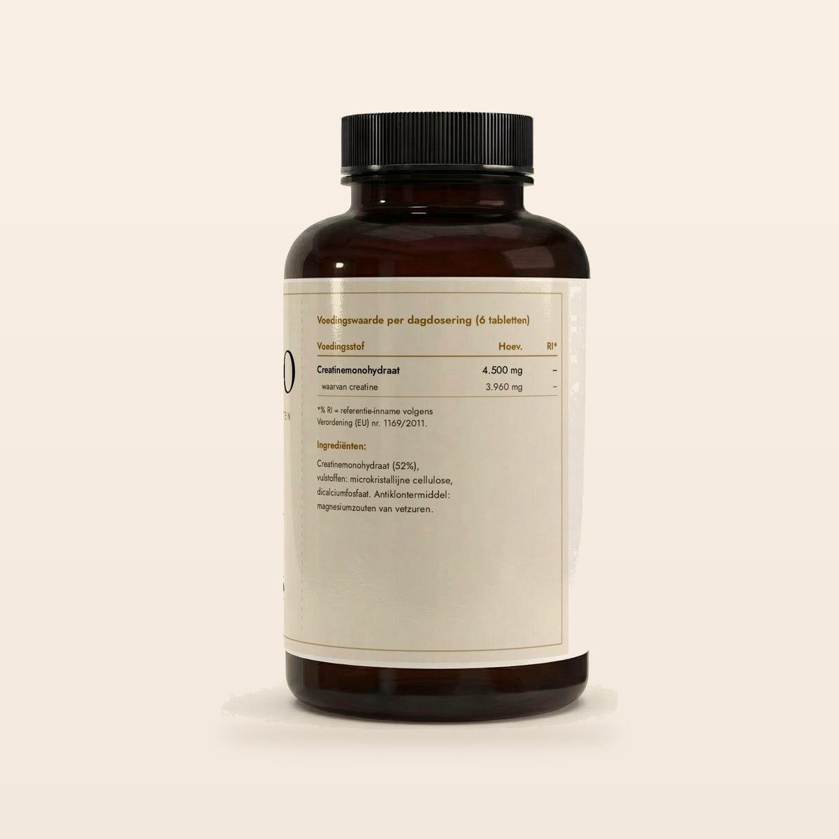 ALUVIO Creatine, voedingswaarden en ingrediënten