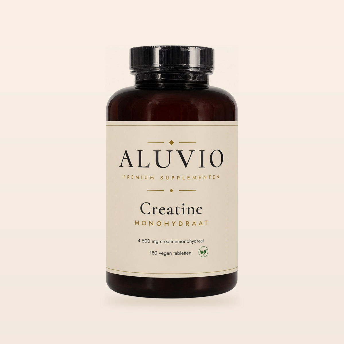 ALUVIO Creatine Monohydraat, pot met 180 vegan tabletten