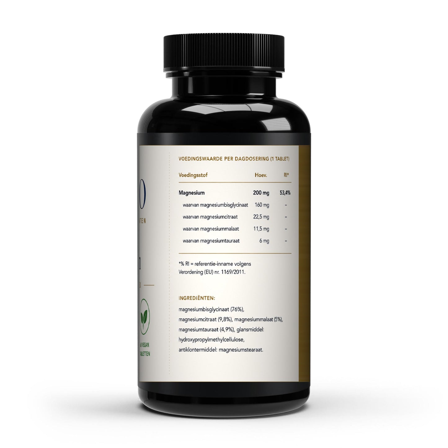 Magnesium Complex (4 vormen) – 60 vegan tabletten