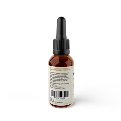 ALUVIO Vitamine D3 + K2 Druppels – 1.000 IE per druppel – 50 ml